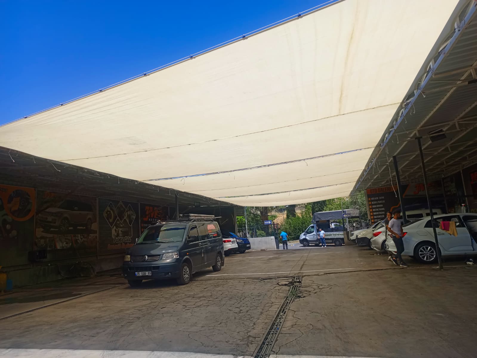 Karşıyaka Tente uygulama fotoğrafı